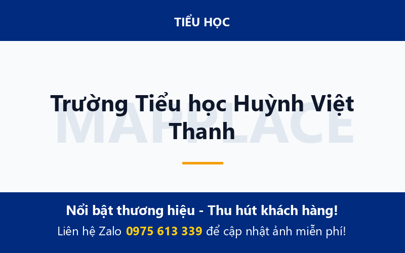Trường Tiểu học Huỳnh Việt Thanh