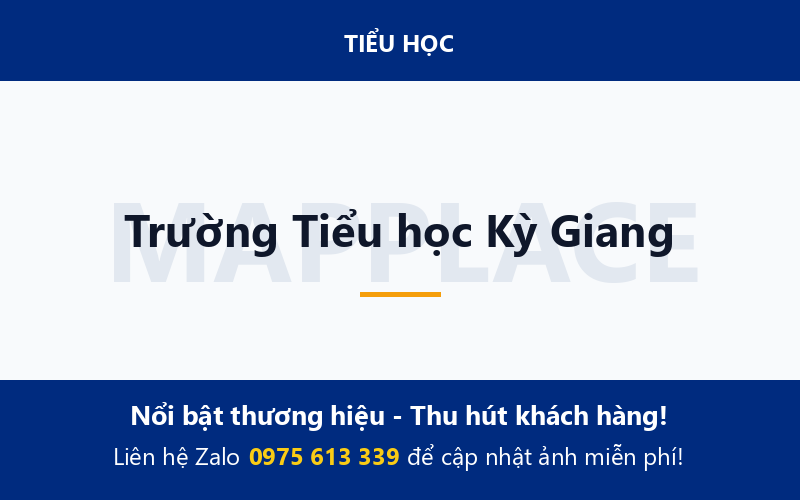 Trường Tiểu học Kỳ Giang