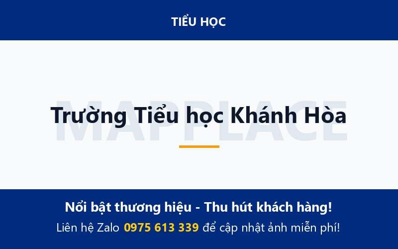 Trường Tiểu học Khánh Hòa