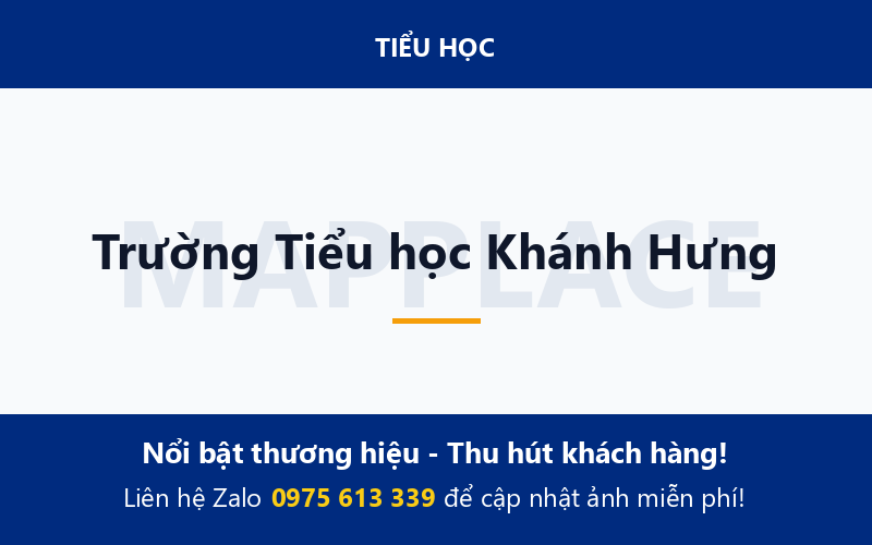 Trường Tiểu học Khánh Hưng