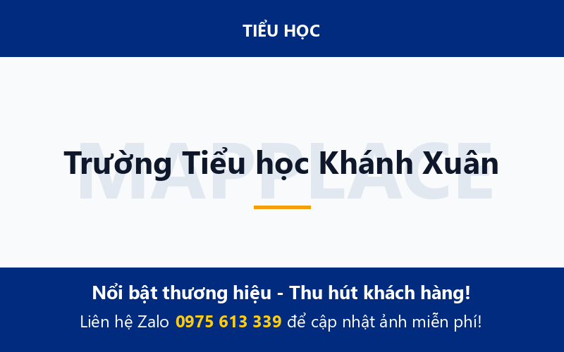 Trường Tiểu học Khánh Xuân