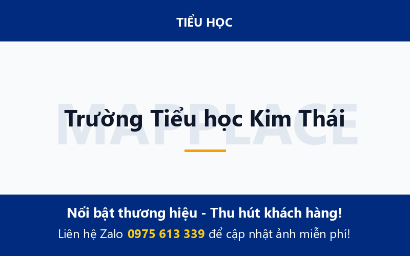 Trường Tiểu học Kim Thái