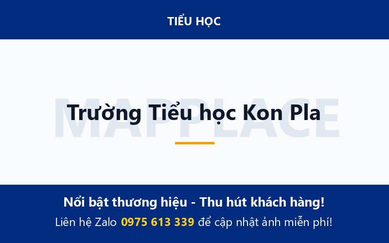 Trường Tiểu học Kon Pla