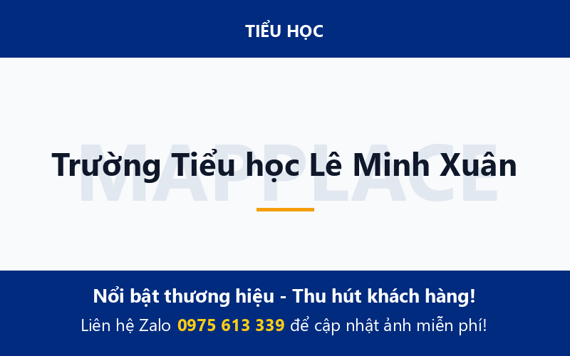 Trường Tiểu học Lê Minh Xuân