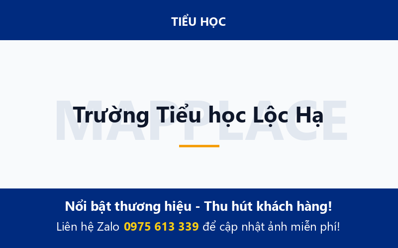 Trường Tiểu học Lộc Hạ