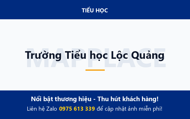 Trường Tiểu học Lộc Quảng