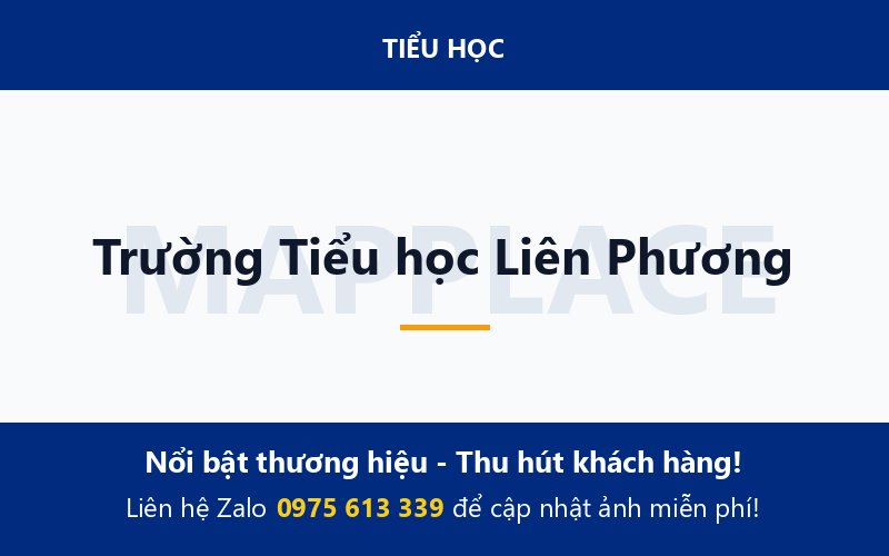 Trường Tiểu học Liên Phương