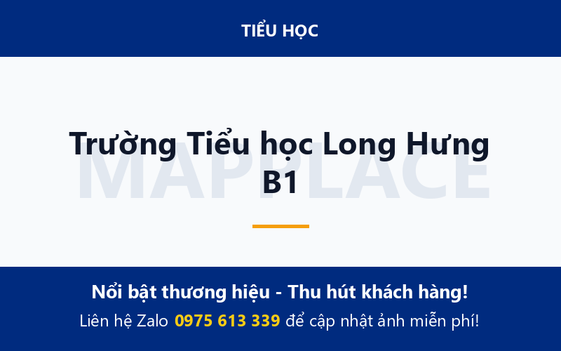 Trường Tiểu học Long Hưng B1