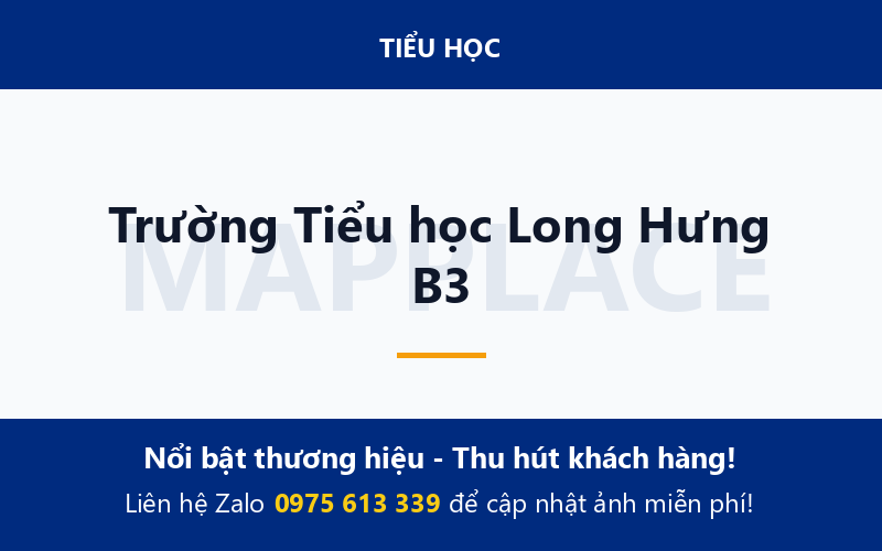 Trường Tiểu học Long Hưng B3