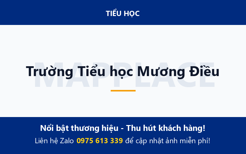 Trường Tiểu học Mương Điều