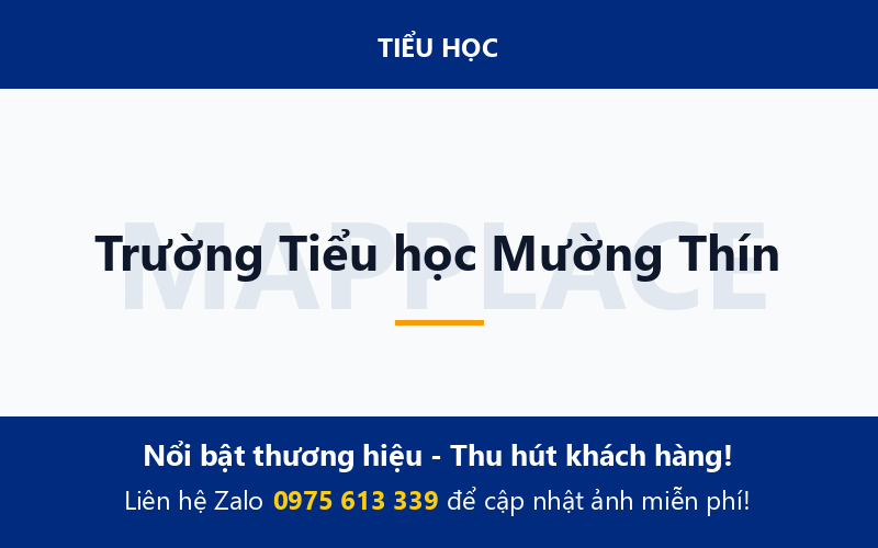 Trường Tiểu học Mường Thín