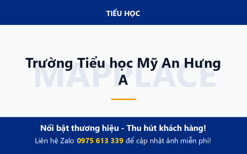 Trường Tiểu học Mỹ An Hưng A