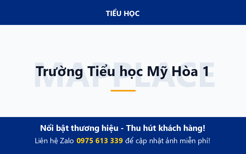 Trường Tiểu học Mỹ Hòa 1