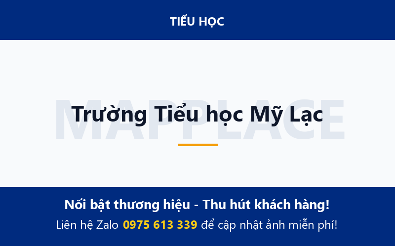 Trường Tiểu học Mỹ Lạc
