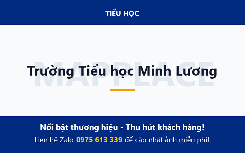 Trường Tiểu học Minh Lương