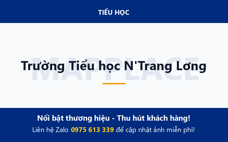 Trường Tiểu học N'Trang Lơng