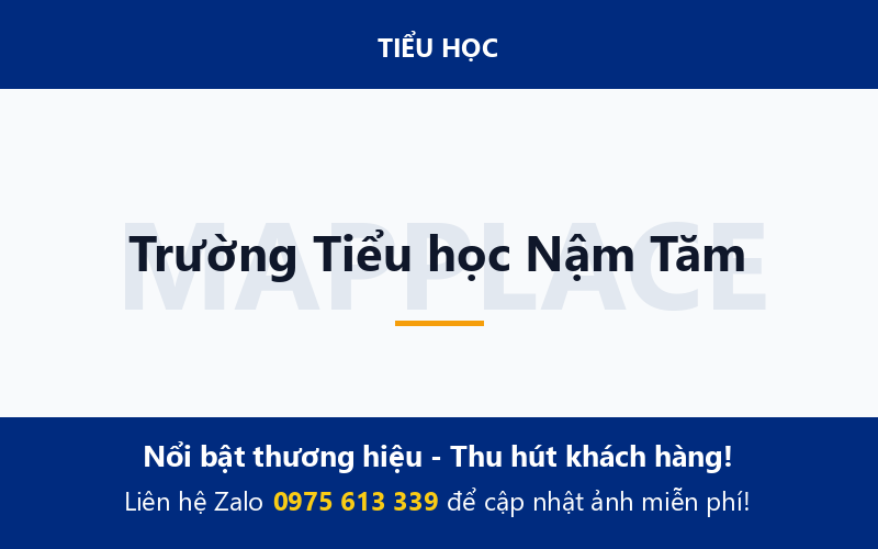 Trường Tiểu học Nậm Tăm
