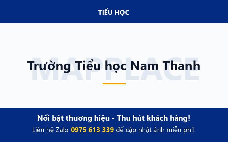 Trường Tiểu học Nam Thanh