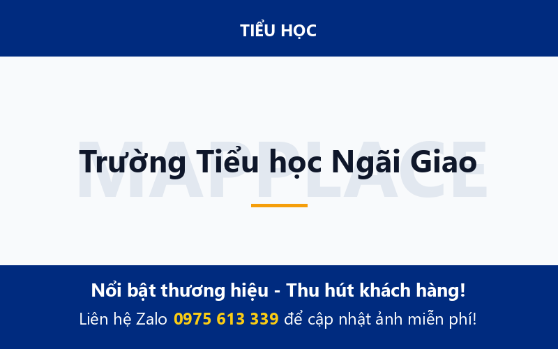 Trường Tiểu học Ngãi Giao