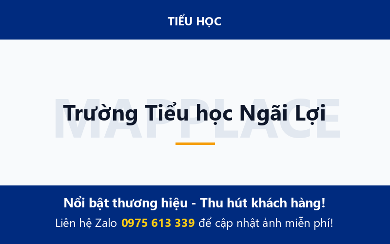 Trường Tiểu học Ngãi Lợi