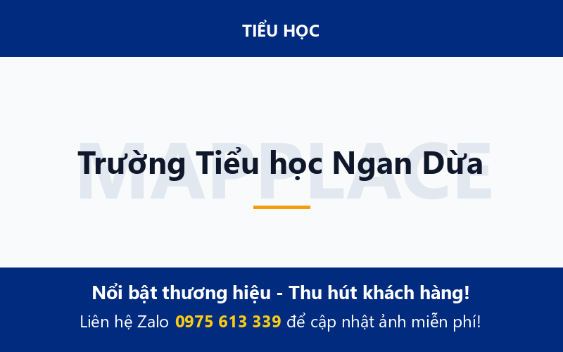 Trường Tiểu học Ngan Dừa