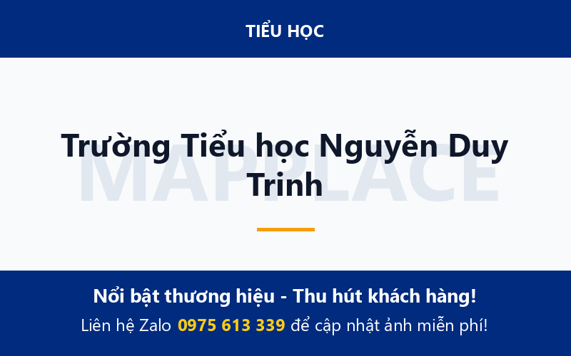 Trường Tiểu học Nguyễn Duy Trinh
