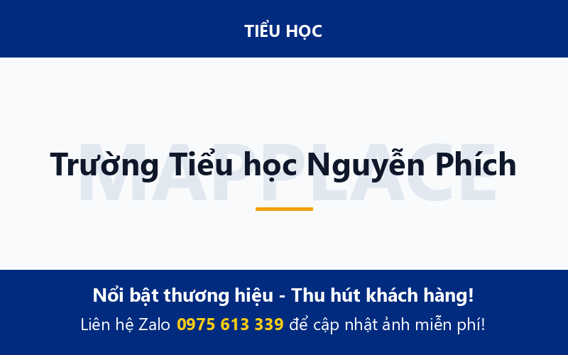 Trường Tiểu học Nguyễn Phích