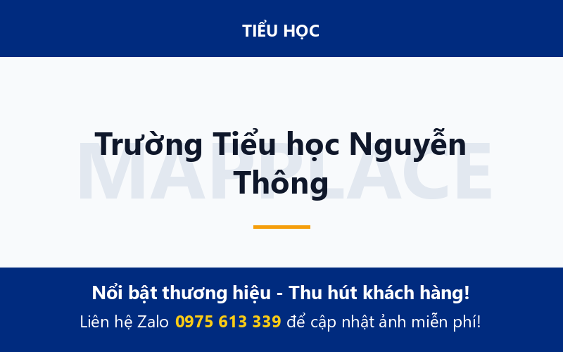 Trường Tiểu học Nguyễn Thông
