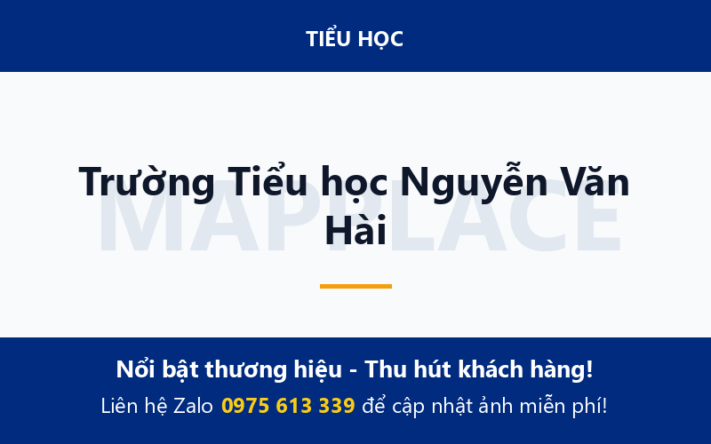 Trường Tiểu học Nguyễn Văn Hài