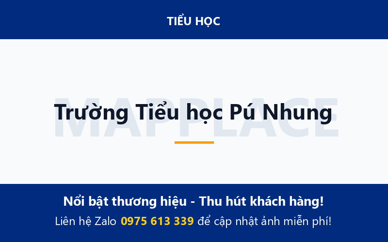 Trường Tiểu học Pú Nhung