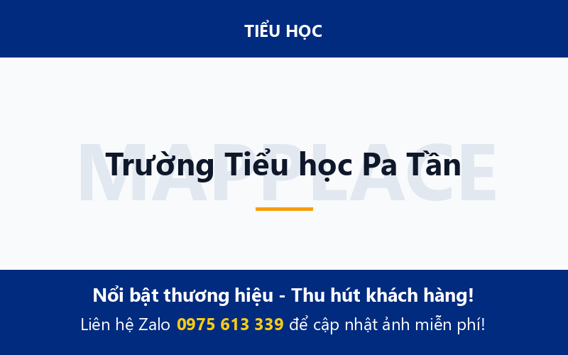 Trường Tiểu học Pa Tần