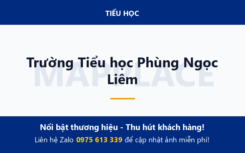 Trường Tiểu học Phùng Ngọc Liêm