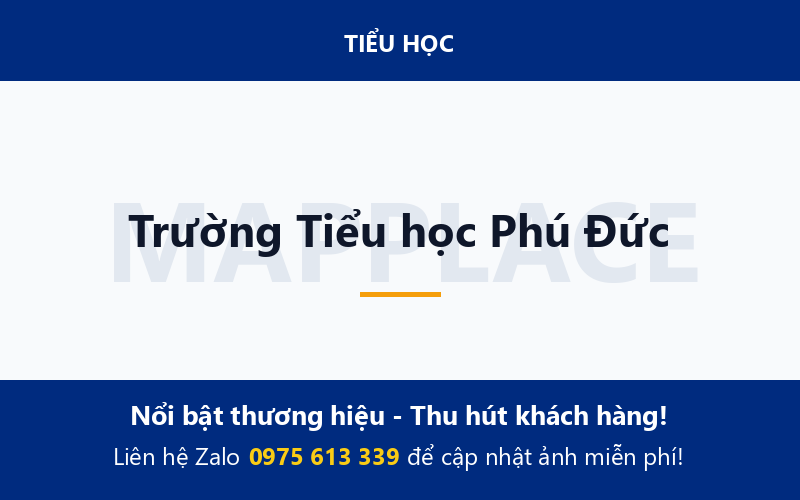 Trường Tiểu học Phú Đức