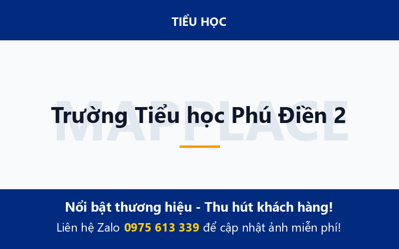 Trường Tiểu học Phú Điền 2