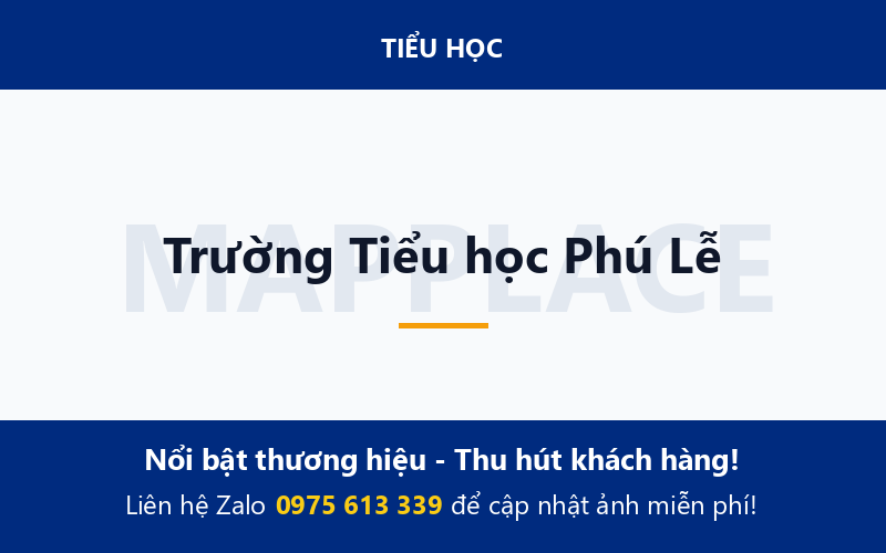Trường Tiểu học Phú Lễ