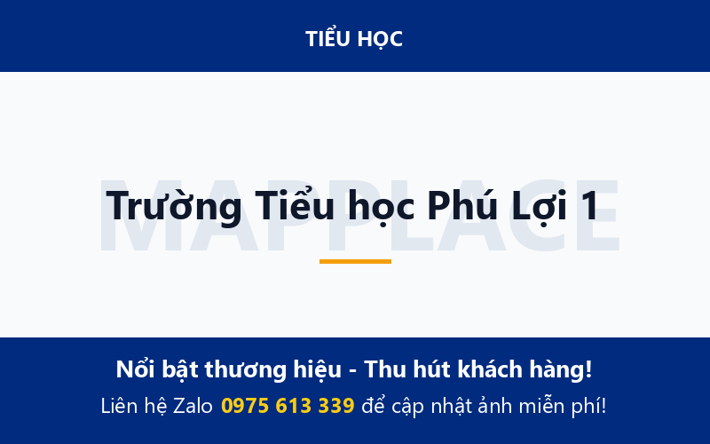 Trường Tiểu học Phú Lợi 1