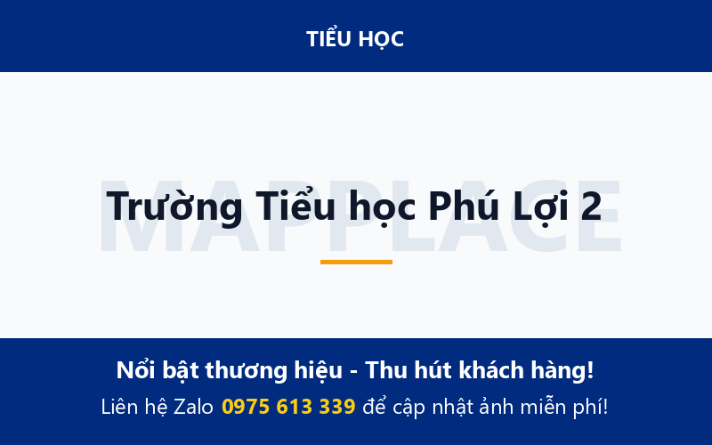 Trường Tiểu học Phú Lợi 2