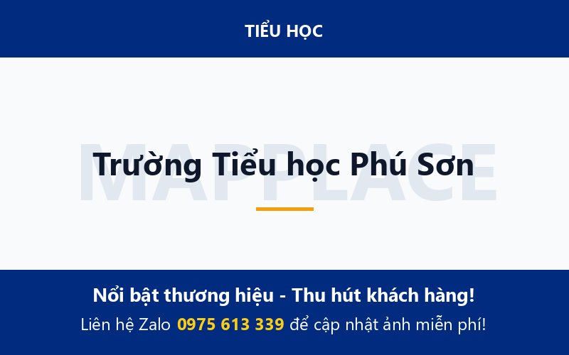 Trường Tiểu học Phú Sơn