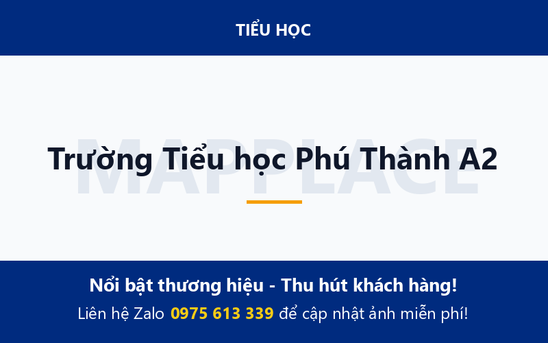 Trường Tiểu học Phú Thành A2