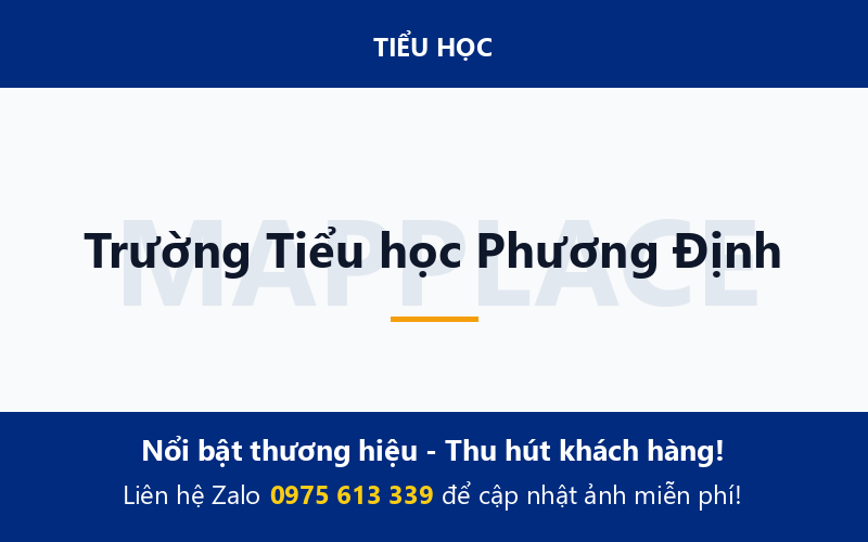 Trường Tiểu học Phương Định