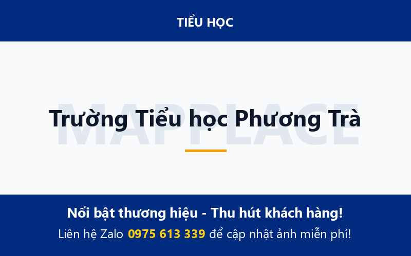 Trường Tiểu học Phương Trà