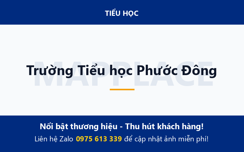 Trường Tiểu học Phước Đông