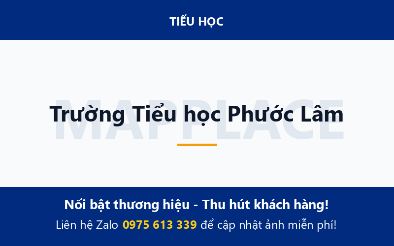 Trường Tiểu học Phước Lâm