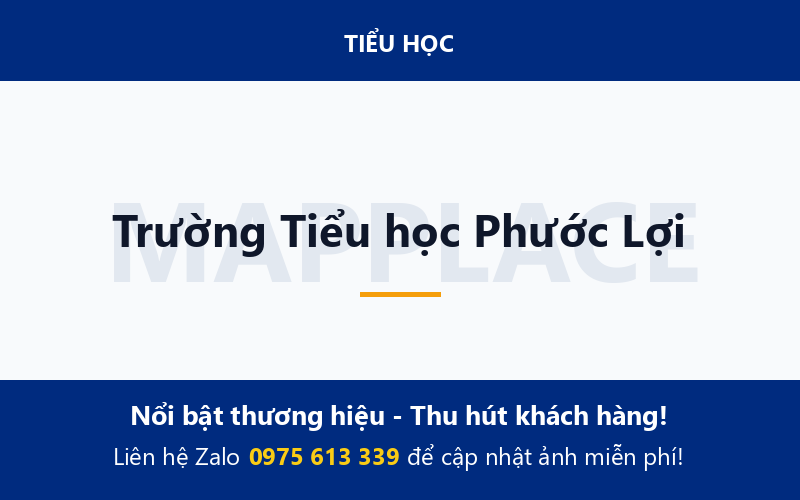 Trường Tiểu học Phước Lợi