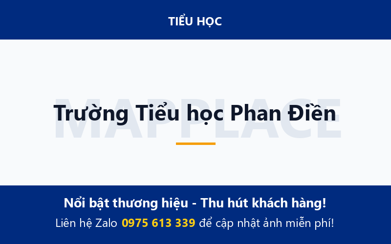 Trường Tiểu học Phan Điền