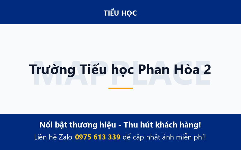 Trường Tiểu học Phan Hòa 2