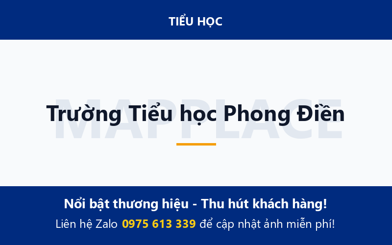 Trường Tiểu học Phong Điền