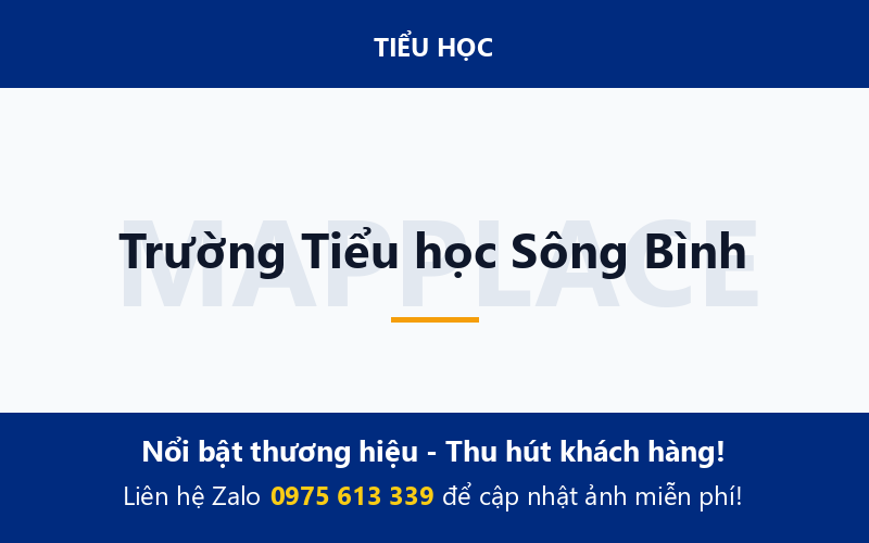 Trường Tiểu học Sông Bình