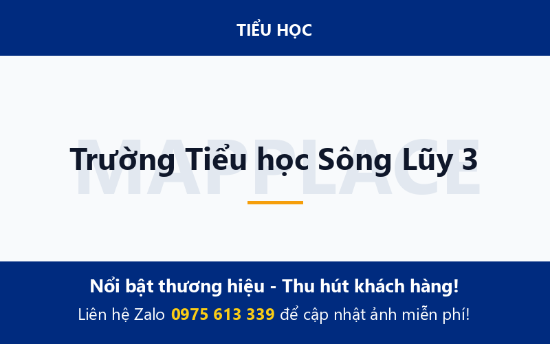 Trường Tiểu học Sông Lũy 3