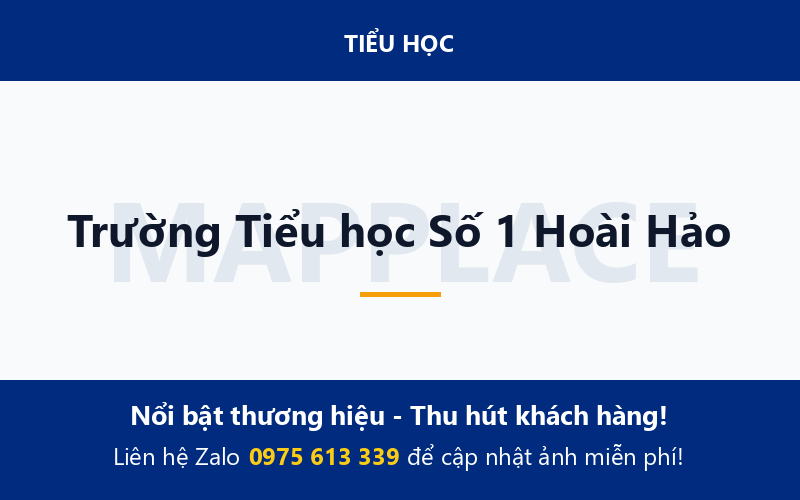 Trường Tiểu học Số 1 Hoài Hảo